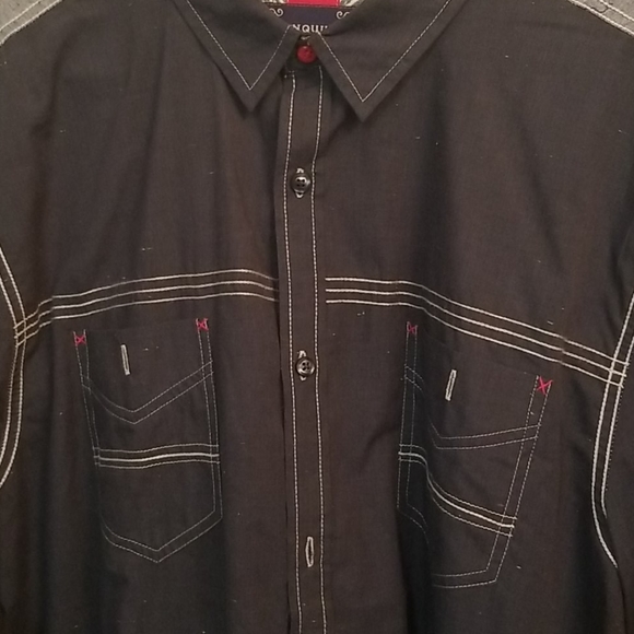 Nice button down shirt with cool rolled up sleeves - Picture 2 of 3